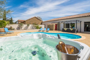 Villa avec piscine et Jaccuzy